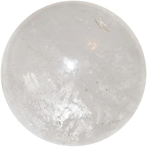 גבישי סאטן ענן קוורץ כדת לבן כלול כדור קריסטל 4.0-4.25 אינץ '