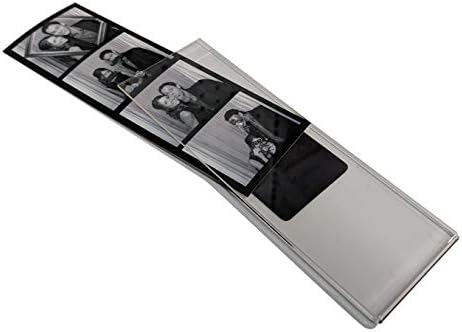 Photo Booth Nook 2x6 מסגרת מגנטית אקרילית עם הכנס לרצועות פוטו-בוט, מקרר ומסגרת מגנט של הארונית