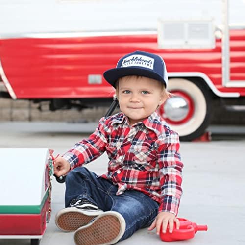 כובעי תינוקות - תלבושות צילום ילד - Snapbacks Sun Hat Flat Bill Bill Summer Trucker Trucker נוער כיף Gorras כובע
