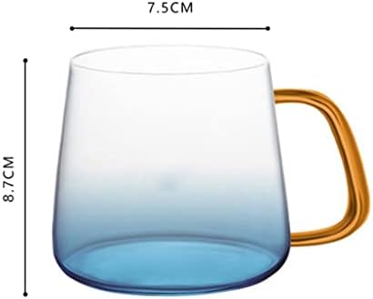 סדרת סייג ' י שיפוע זכוכית מקורי שיפוע זכוכית עם ידית בית מיץ לשתות מים ארוחת בוקר חלב כוס כלי שתייה