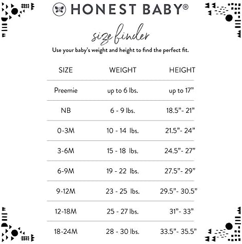 תינוק תינוקות כנה לתינוק כותנה אורגנית כותנה ללא שרוול מכנסי הרמון רב-חבילה, 6-9 חודשים