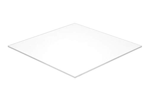 גיליון לוח הקצף של Falken Design PVC, לבן, 12 x 40 x 1/8