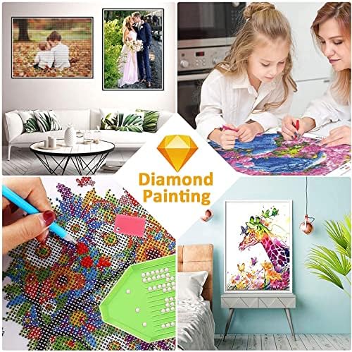 ערכות ציור יהלומים למבוגרים/ילדים 5D DIY Diamond Art Paint עם יהלום מרובע מלא אמנות כינור מוסיקה לנקודות יהלום