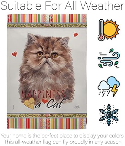 רוח דקור פרסית ארוך שיער אושר בית דגל חבילה חתול חתלתול מייאו מפונק כפה פרווה לחיות מחמד טבע חוות