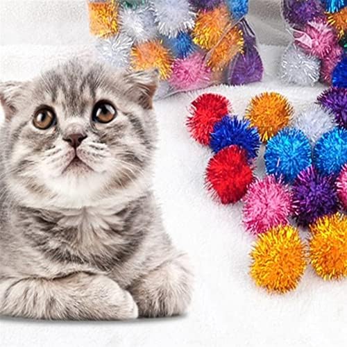 צעצועים לחתולים של ג'ינאווי צעצועים אימוני כדור אינטראקטיביים לחיית מחמד לחיית מחמד נייר צליל נייר