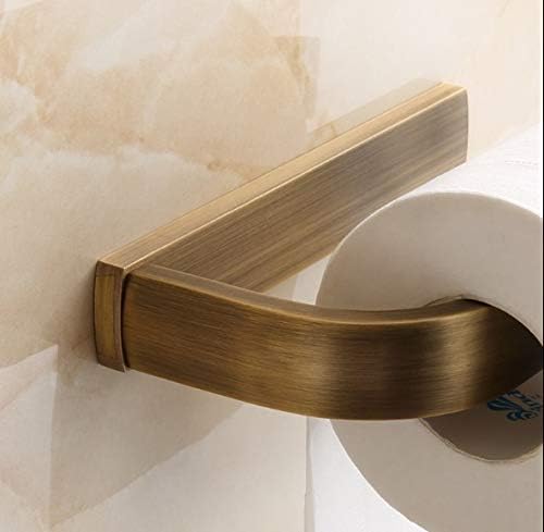 מחזיק נייר טואלט CDYD מיוצר בנחושת עם רב פונקציה עמידה למים ועיצוב קיר לחדר אמבטיה ומטבח