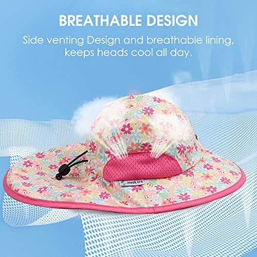 כובע קיץ פעוטות עם דש צוואר אטום למים ילדים שחייה כובע הגנה על UV כובעי חוף כובעי חוף לבנים בנות