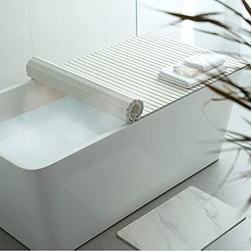 כיסוי אמבטיה ידידותי לסביבה PVC כיסוי אמבטיה, לוח אחסון אמבטיה אנטי-אבק.