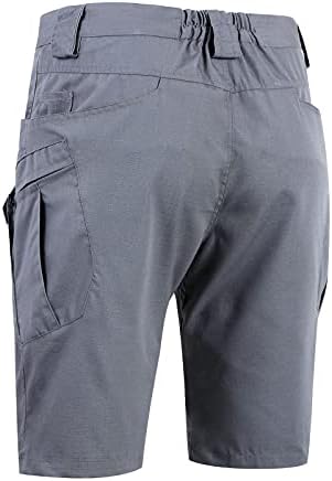 מכנסי מטען לגברים אופנה אופנה מרובי כיסים רוכסן מכנסיים קצרים כפתור טקטי 2023 מכנסי קיץ טיולים