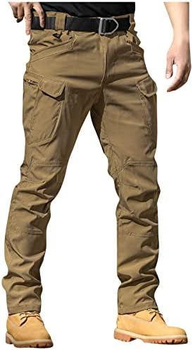 ג'ינס ymosrh khaki לגברים מכנסי שירות מיוחד של העיר מאוורר צבאי IX7 רב כיס מכנסיים גברים מזדמנים