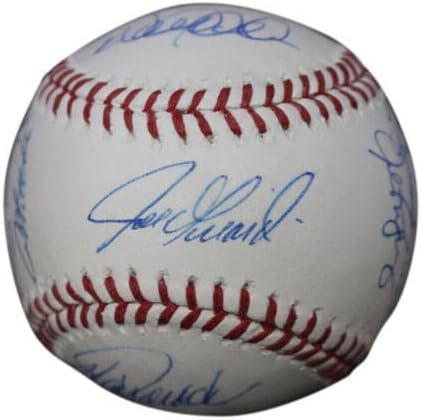 2009 קבוצת ינקי ניו יורק חתמה על סדרה העולמית בייסבול 9 Sigs Steiner 33939 - כדורי חתימה עם חתימה
