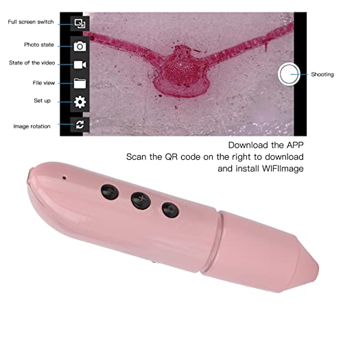 גלאי קרקפת לשיער עור, מנתח עור מיקרוסקופ דיגיטלי בהגדלה פי 100, מנתח בריאות עור מצלמה 2 מגה פיקסל לסלון