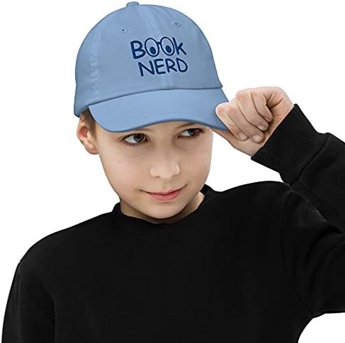 ספר נוער חנון כובע בייסבול כובע בייסבול מצחיק ספר קריאה מאהב מתנה לילדים
