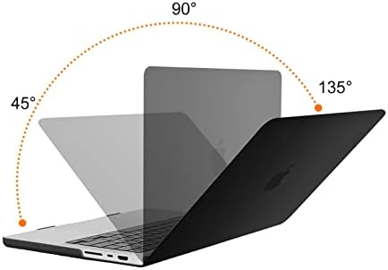 Mosiso תואם ל- MacBook Pro 14 אינץ 'מארז 2023 2022 2021 שחרור M2 A2779 A2442 M1 PRO/MAX CHIP מזהה מזהה, פגז קשה