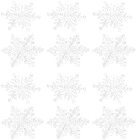 נוליטוי 5 יחידות חג המולד עץ פתית שלג פסטיבל חג המולד תפאורה עיצוב אביזר אביזר אביזרים אביזרים דקור