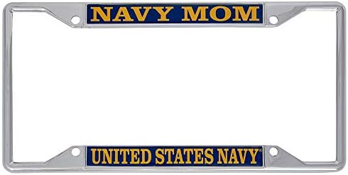 ארהב חיל הים אמא רישיון צלחת מסגרת עבור קדמי או אחורי של רכב מורשה רשמית ארצות הברית