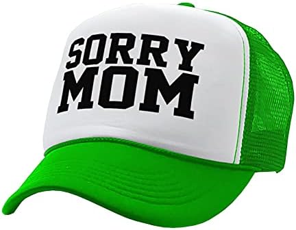 סלט אבוקדו-מצטער אמא - מצחיק אמהות יום בדיחה איסור פרסום-בציר רטרו סגנון נהג משאית כובע כובע