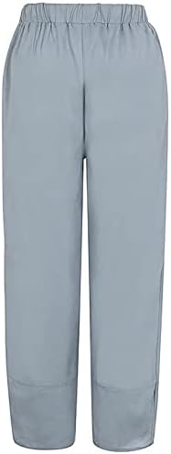 Comigeewa נערות נערות מכנסיים מזדמנים מכנסיים מצעים גרפיים מותניים גבוהים ברגל ישר מכנסי סתיו 2023