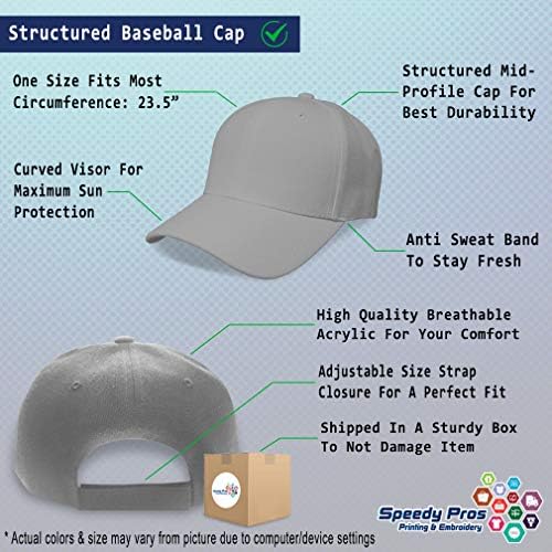 Pros Speedy Pros Baseball Cap Bocker Dad Dog רקמה מחמד כובעי אבא לגברים ונשים סגירת רצועות