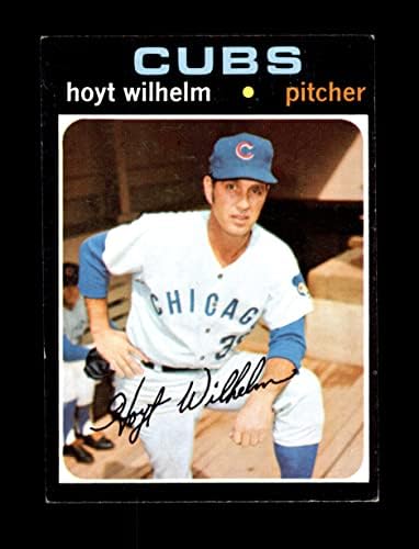 1971 Topps 248 Hoyt Wilhelm Chicago Cubs Ex/MT Cubs