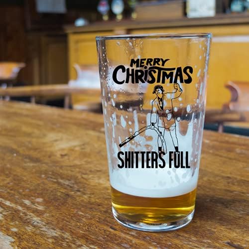מגניב מלא בירה זכוכית-גרב ממלא-חג המולד חופשה מצחיק ספל עבור גברים ונשים-16 עוז ליטר זכוכית