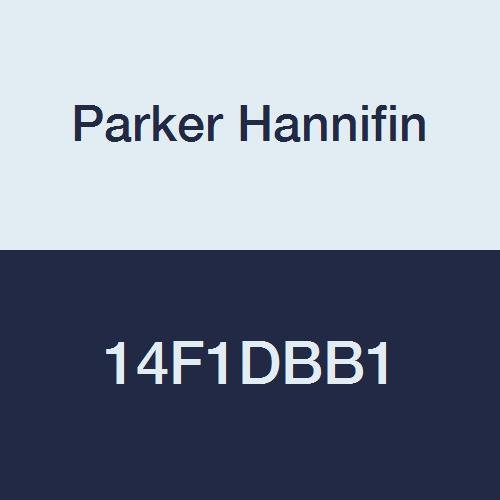 פארקר חניפין 14F13AB סדרה 14F PREP-AIR II מסנן חלקיקים מיניאטוריים של אבץ, קערת מתכת/ניקוז טוויסט,