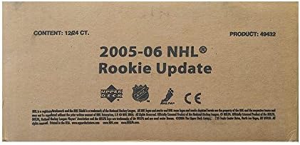 2005-06 סיפון עליון טירון עדכון הוקי תחביב 12 קופסאות