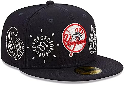 עידן חדש ניו יורק ניו יורק יאנקיז 59 חמישים פייזלי אלמנטים מצויד כובע, כובע
