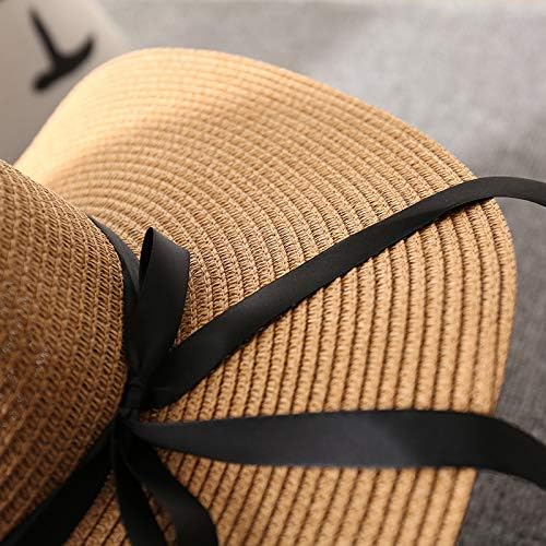 SMAIGE נשים SUN SAN SATAW HAT WIDE BRIM UPF 50 קיץ הגנה על UV כובע מתקפל מתקפל כובעי חוף תקליטונים