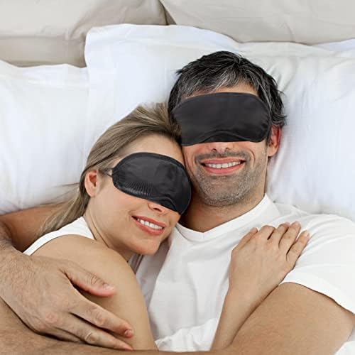100 חבילה עין מסכת חד פעמי כיסויי עיניים למשחקים עם האף כרית רך עין כיסוי מסיבת חבילת שינה עין מסכות
