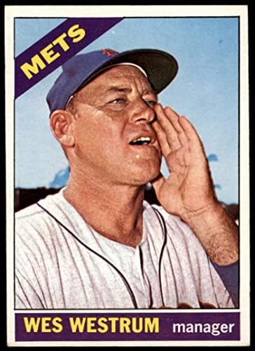 1966 Topps 341 Wes Westrum New York Mets VG/Ex Mets