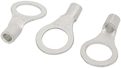 10 יחידות5. 5-10 חשוף טבעת לשון סוג ללא מבודד מסופים עבור 12-10 חוט (10 יחידות5. 5-10 טרמינלי ללא בידוד די