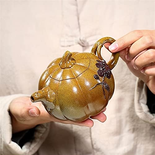 Amabeach Tea Poice Teakot Master Master בעבודת יד קומקום חימר סגול שלח קופסת מתנה קופסת מתנה תוכנה תה יצירתית