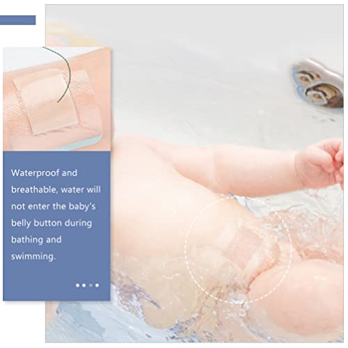 50 יחידות טבור מדבקות תינוק שחייה טבור תיקוני טבור מדבקת אספקת תינוק עבור תינוקות יילוד תינוק