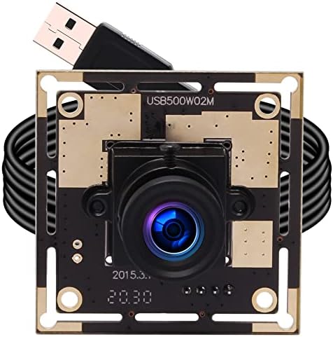מצלמת USB של ELP 5MP למחשב 3.6 ממ עדשה MJPEG 5MEGAPIXEL ראיית מכונה תעשייתית HD מודול מצלמת USB למערכת