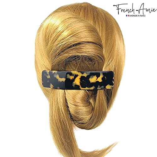 מלבן ארוך של איימי ארוך טוקיו צלולואיד צהוב אצטט בעבודת יד אוטומטית שיער גדול לוח שיער