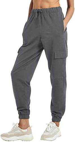 מכנסי טרנינג רופפים של PULI לנשים מכנסי טרנינג מכנסיים ספורטיביים כושר אתלטי מתאים למכנסי טרקלין יוגה