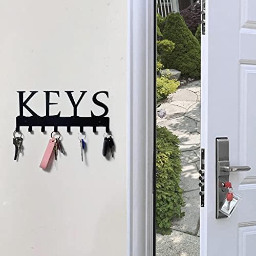 מפתח מחזיק קיר, נייל-משלוח מפתח מחזיק, קיר רכוב מפתח ווי קיר, מתכת מפתח מתלה לכניסה, מסדרון,