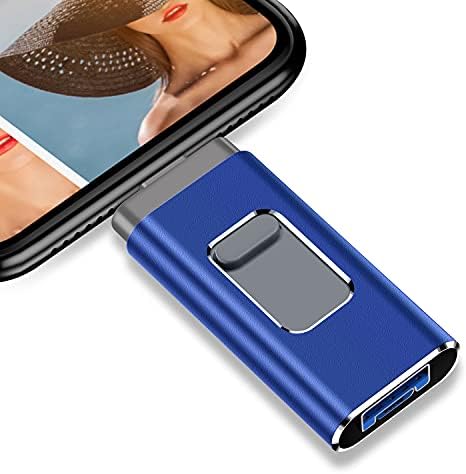מקל צילום כונן פלאש USB, מקל זיכרון USB 3.0 לתמונות, 1000 ג'יגה -בייט אגודל אצבע תואם עם טלפון/מחשב/כרית