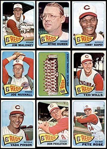 1965 Topps Cincinnati Team Reds