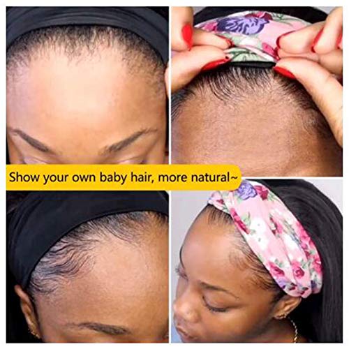 מתולתל פאת סרט שיער טבעי פאה עבור נשים שחורות 16 אינץ בינוני חום מעורב קרמל בלונד עמוק גל אמיתי שיער טבעי סרט
