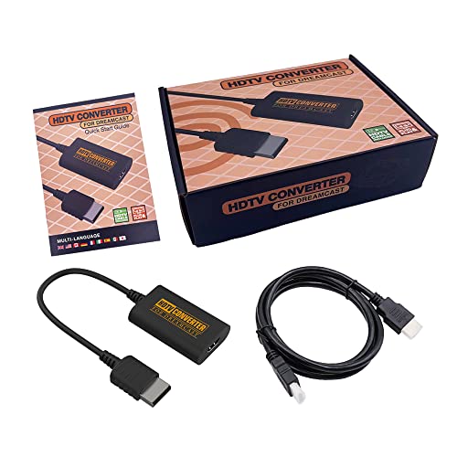 ממיר HDMI עבור Sega Dreamcast כבל מתאם HDMI עבור קונסולת משחק וידאו רטרו רטרו