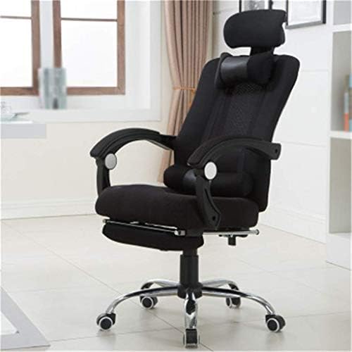 פשטות יצירתית כיסא מנוחה נוח, כיסא משרדי מתכוונן משענת גב גבוהה לחדרי ספרים חדר ישיבות משרדים כיסא מחשב כורסה רב-תפקודית,