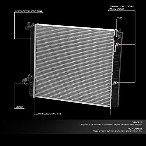רדיאטור קירור אלומיניום בסגנון מפעל תואם 09-13 אינפיניטי פקס35/פקס37/פקס50, 04-17 קקס70