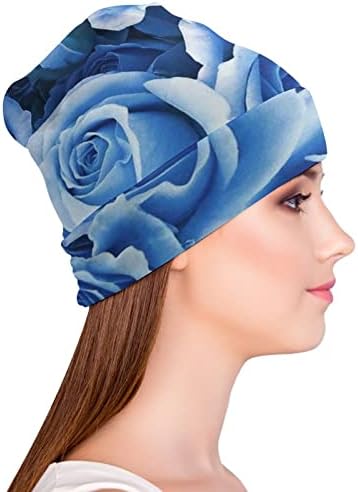 באיקוטואן כחול עלה הדפסת כפת כובעי גברים נשים עם עיצובים גולגולת כובע