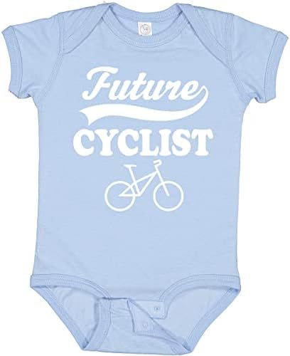 רוכב אופניים עתידי עתידי של ילדים דו -בגד גוף תינוקות