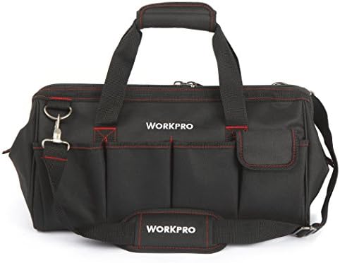 WorkPro Slod תיק אחסון עליון, 18 , שחור/אדום, W081023A, שחור ואדום