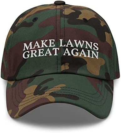 לעשות מדשאות נהדר שוב אבא כובע-מצחיק דשא רקום כובע-מתנה עבור גנן, דשא איש