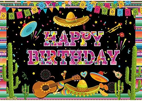 מקסיקני פיאסטה מסיבת יום הולדת קישוטי רקע קקטוס גיטרה צבעוני דגלים פרחוני צילום רקע סינקו דה מאיו מסיבת