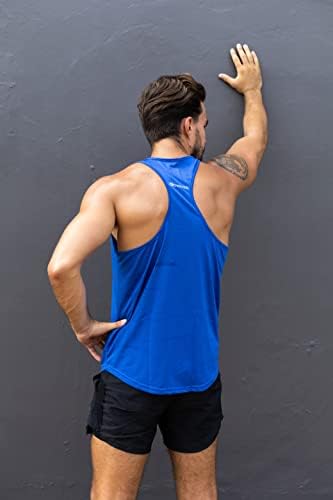 פירות 3 מארז אימון גופיות לגברים ללא שרוולים מהיר יבש אימון כושר חולצות פיתוח גוף כושר שרירים גב טיז